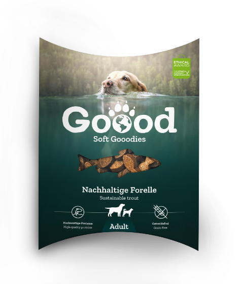 Goood snacks duurzame forel